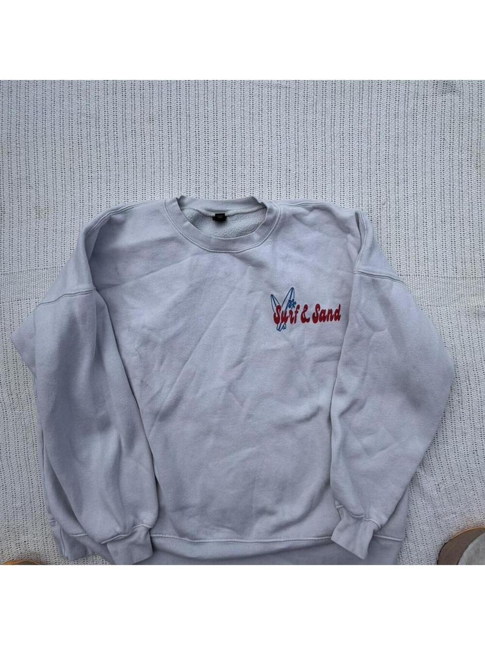 Surf & Sand Beach Rentals Crewneck Sweatshirt Size Large